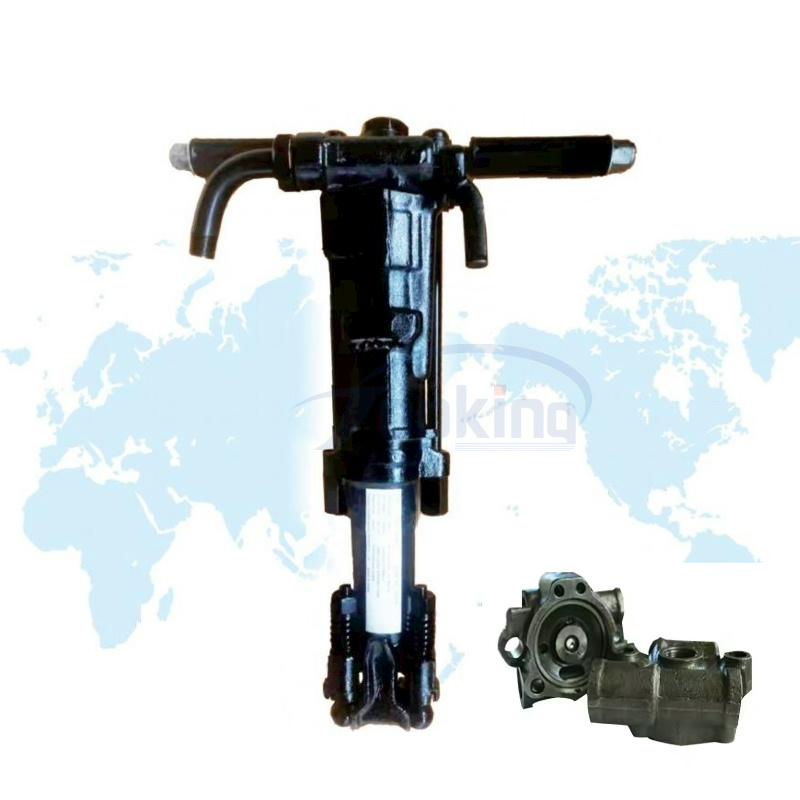 TY24C Hand Held Rock Drill, suitable for use with an air leg